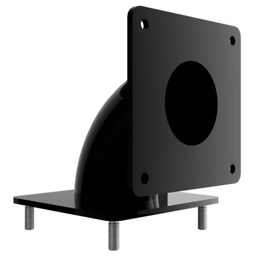 Отвод гнутый 90° (Черный)