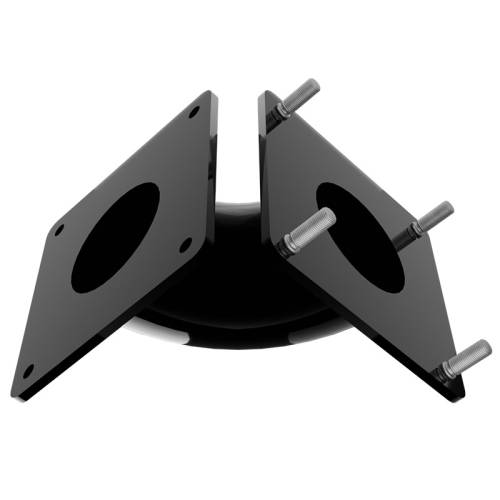 Отвод гнутый 90° (Черный)